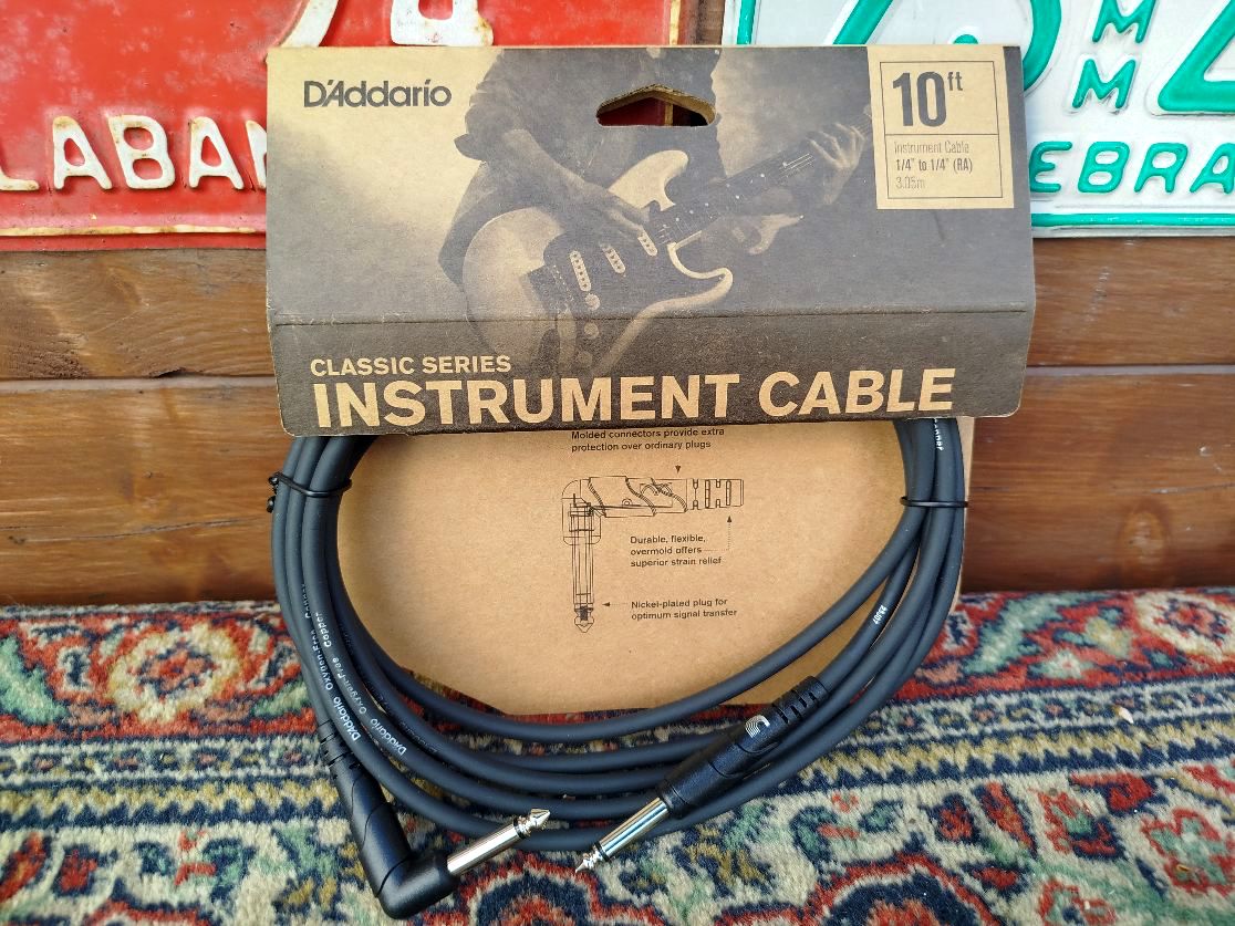 D'ADDARIO PW-CGTRA-10, cavo per strumenti.