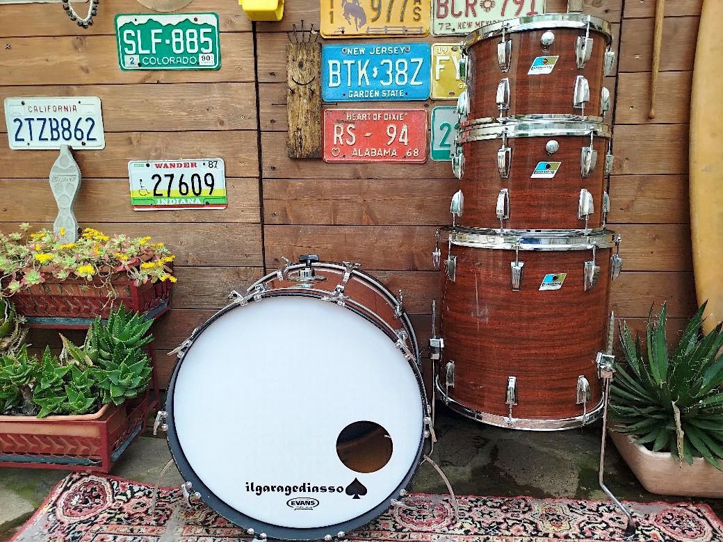 LUDWIG Big Beat 1976, Mahogany Cortex.