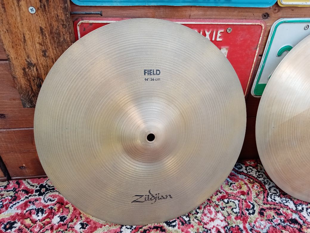 ZILDJIAN A 14” Field/Quick Beat Hi Hat 1970s.