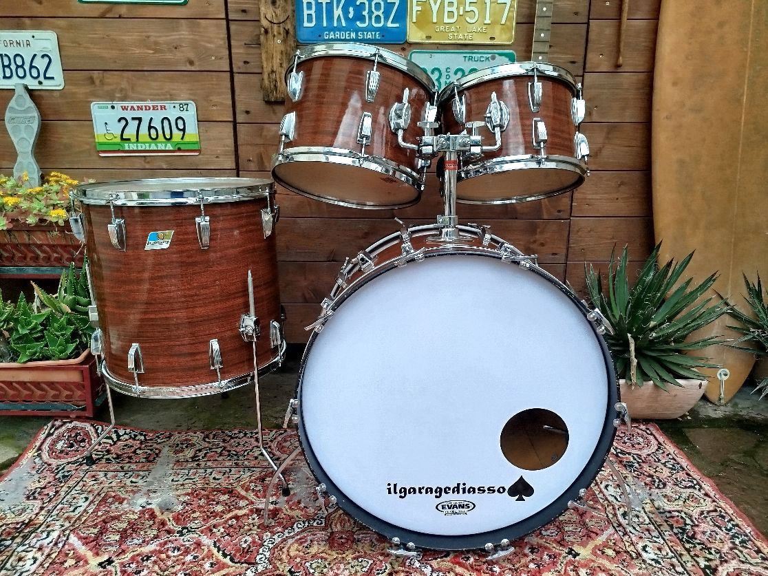 LUDWIG Big Beat 1976, Mahogany Cortex.