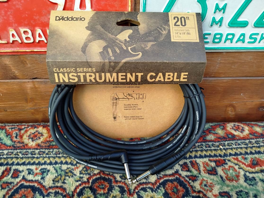 D'ADDARIO PW-CGTRA-20, cavo per strumenti.