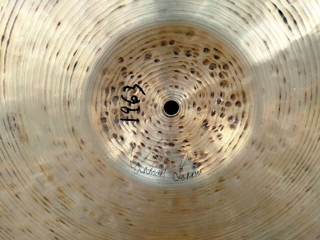 ISTANBUL Agop 20” Ride 30° Anniversary rivettato, usato.