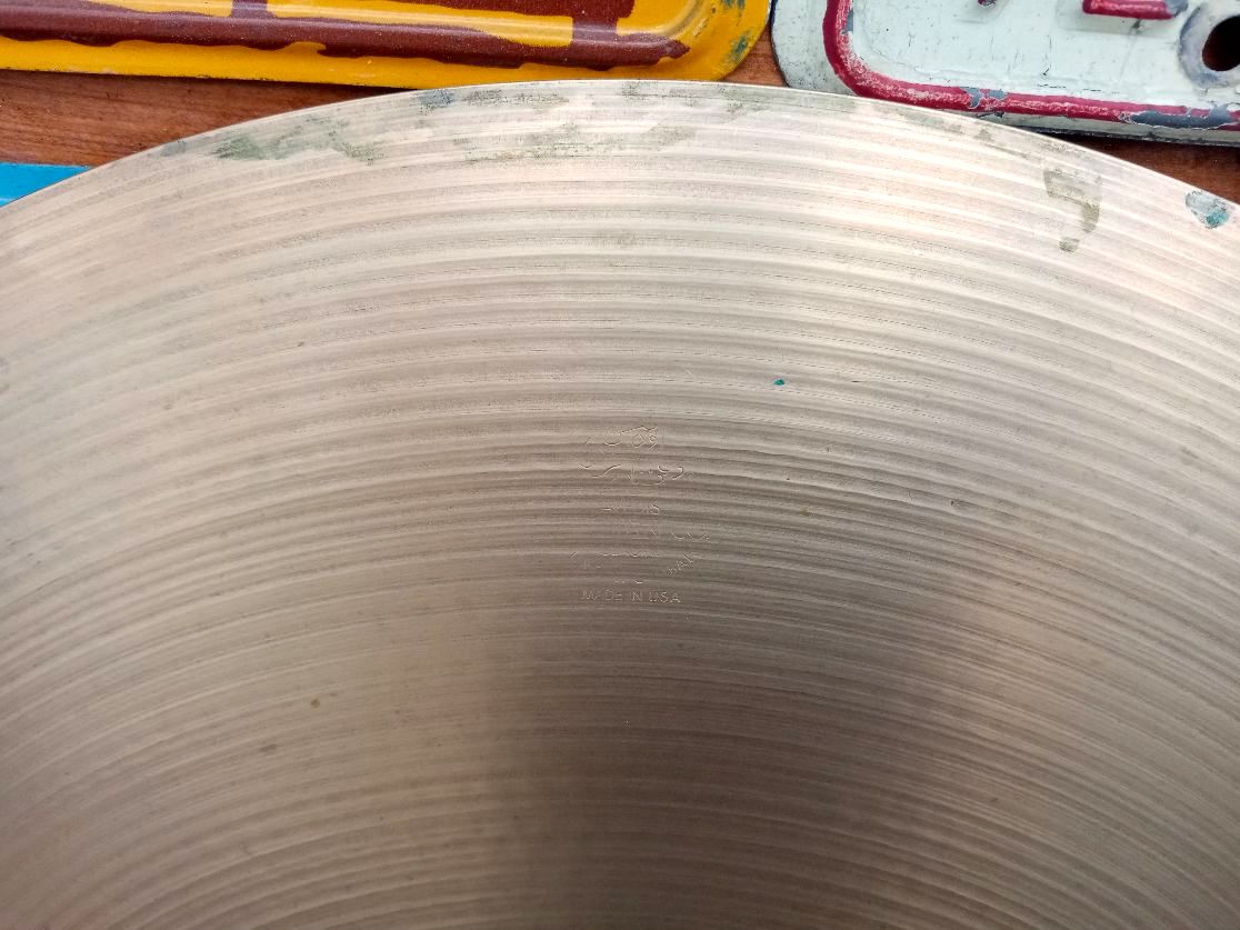 ZILDJIAN A 21” Ride, 1970s (15-C12\5AVAL)