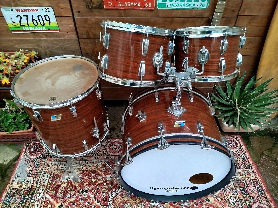 LUDWIG Big Beat 1976, Mahogany Cortex.