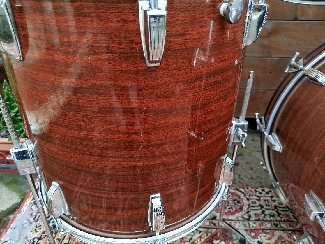 LUDWIG Big Beat 1976, Mahogany Cortex.