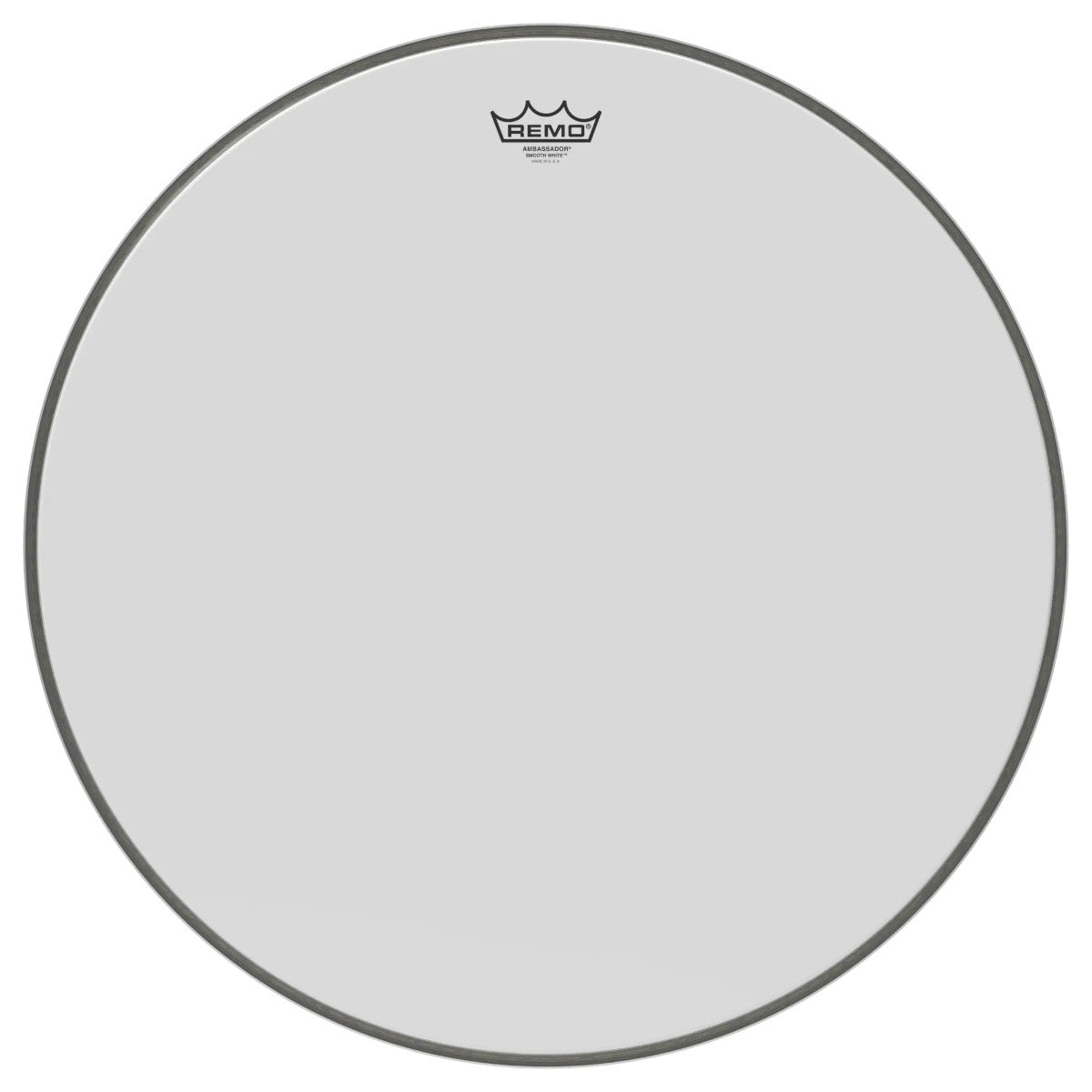 REMO Ambassador Smooth White 24", pelle per cassa.
