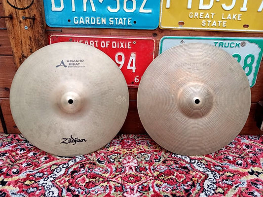 ZILDJIAN Armand/New Beat hi hat, usato.