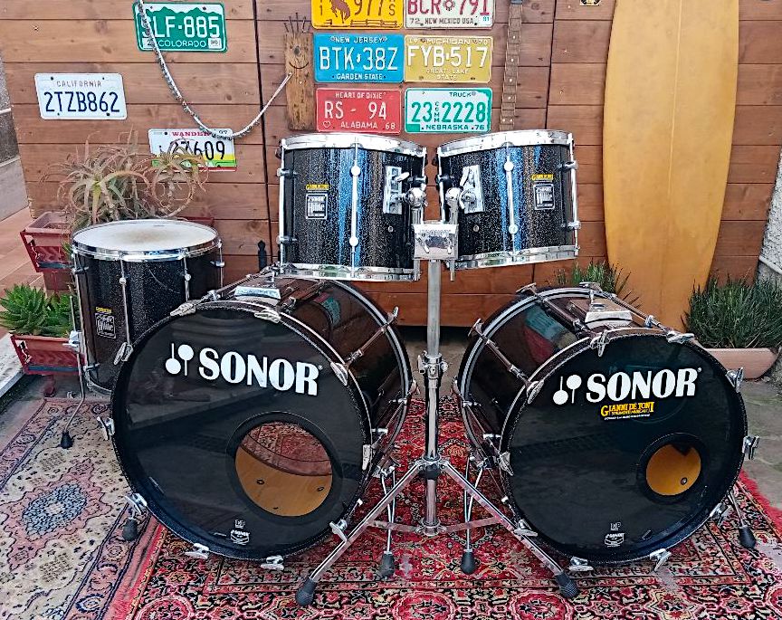 SONOR Hilite Black Diamond, 1990s.