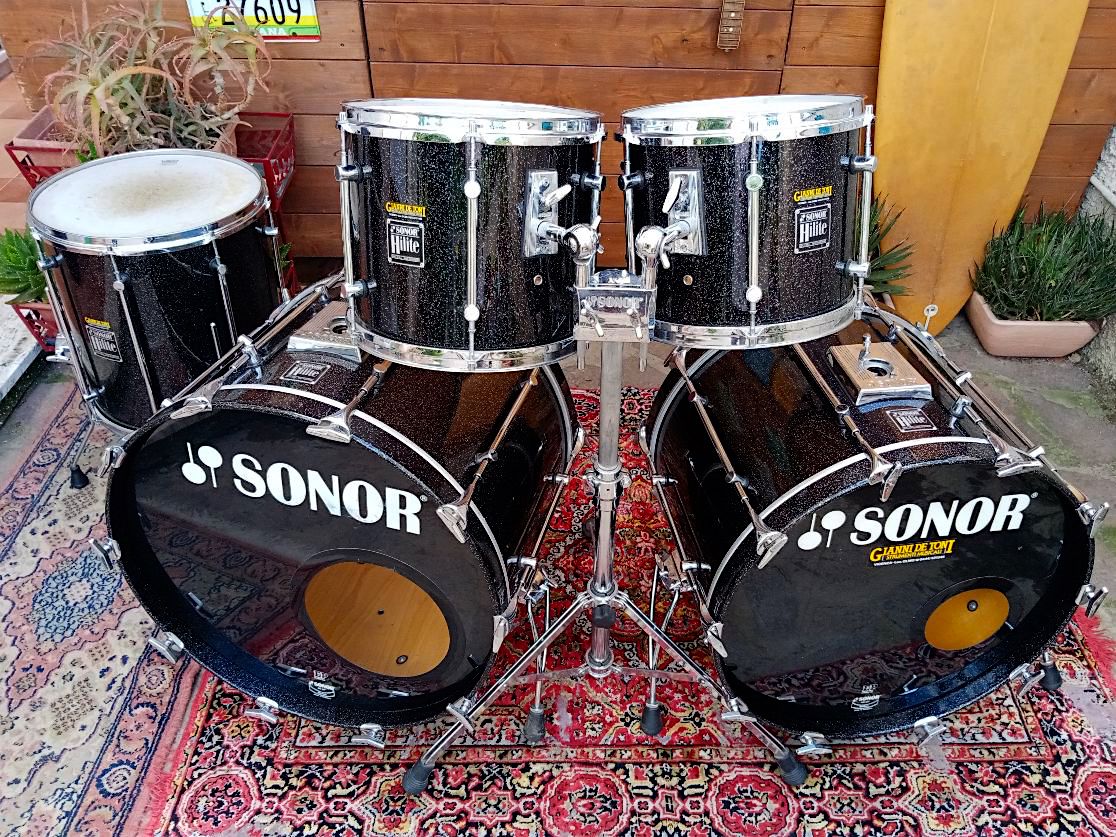 SONOR Hilite Black Diamond, 1990s.