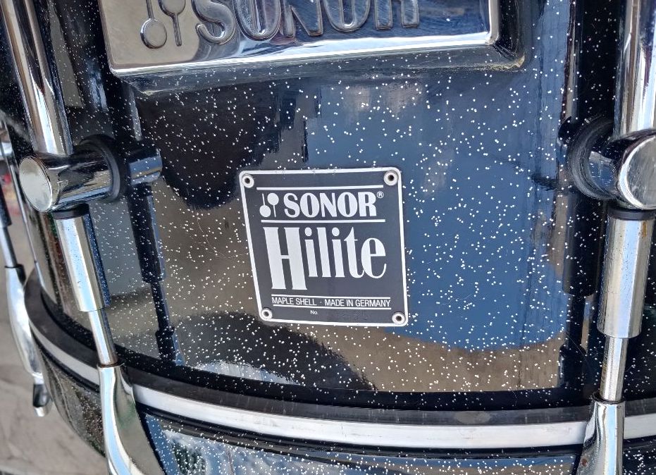 SONOR Hilite Black Diamond, 1990s.