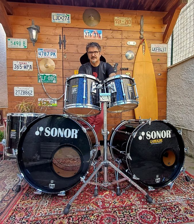 SONOR Hilite Black Diamond, 1990s.