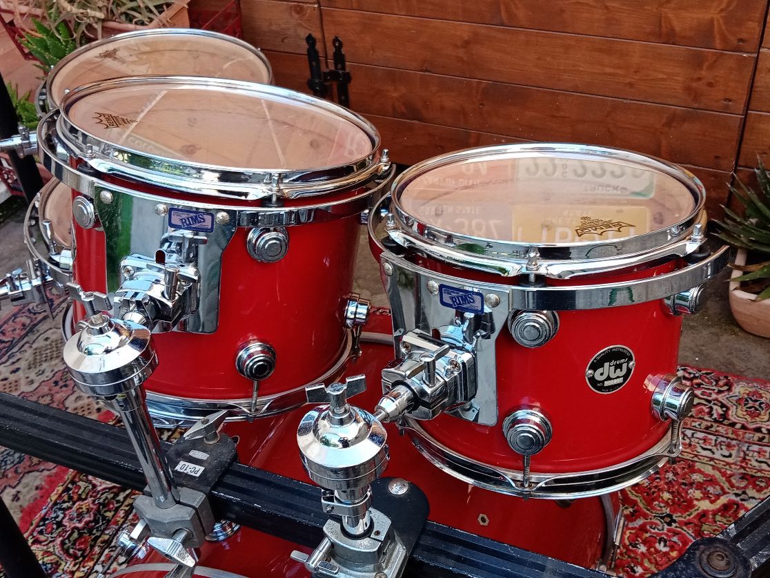DW Collector Series Lacquer 22",10",12",14",16". 1980s.