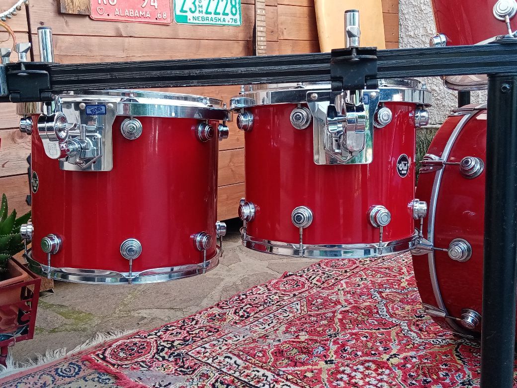 DW Collector Series Lacquer 22",10",12",14",16". 1980s.