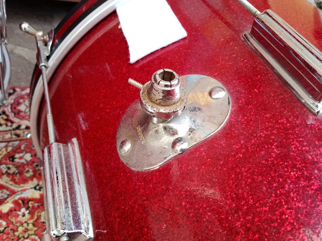 ROGERS Delta, 1965, Red Sparkle.