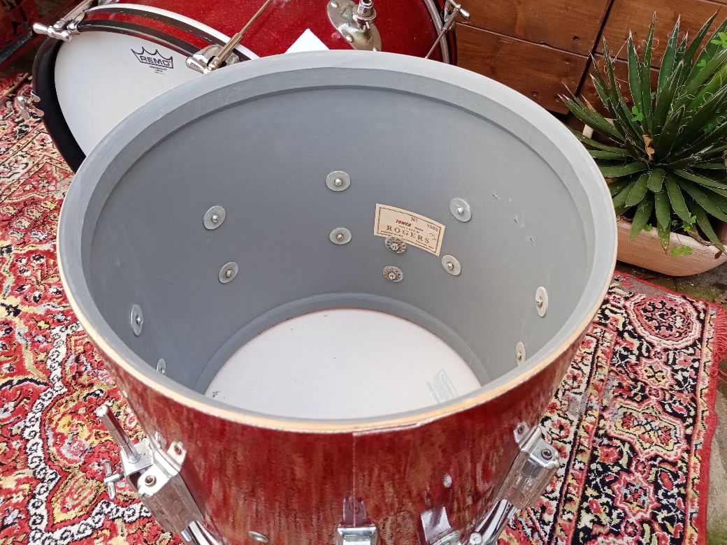 ROGERS Delta, 1965, Red Sparkle.