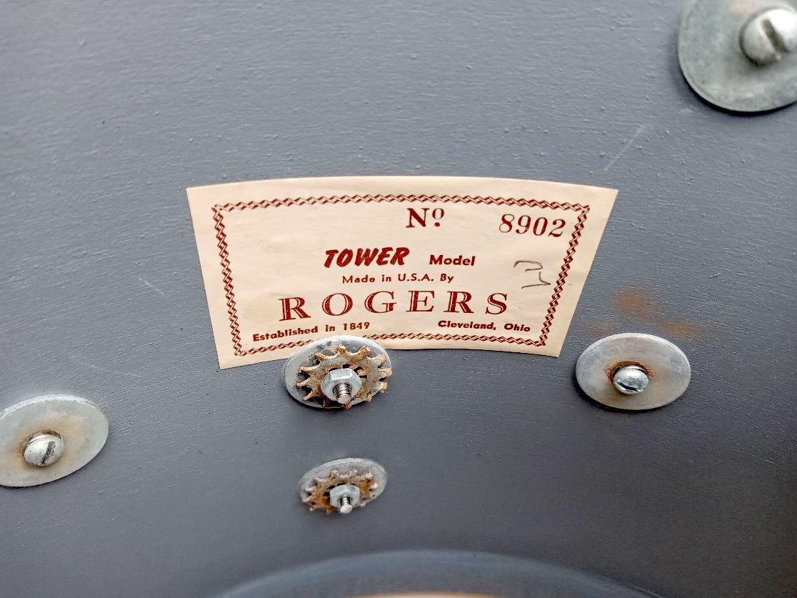ROGERS Delta, 1965, Red Sparkle.