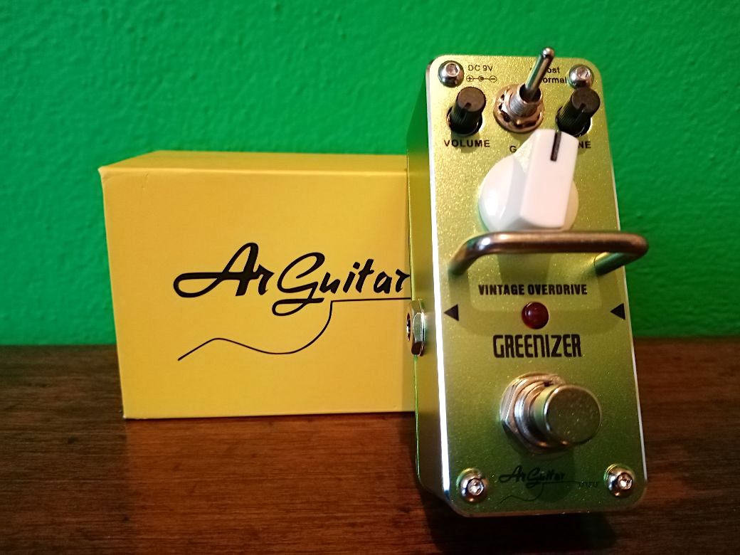 greenizer pedal ARGUITAR AGR-3 Greenizer Overdrive. – Il Garage di Asso