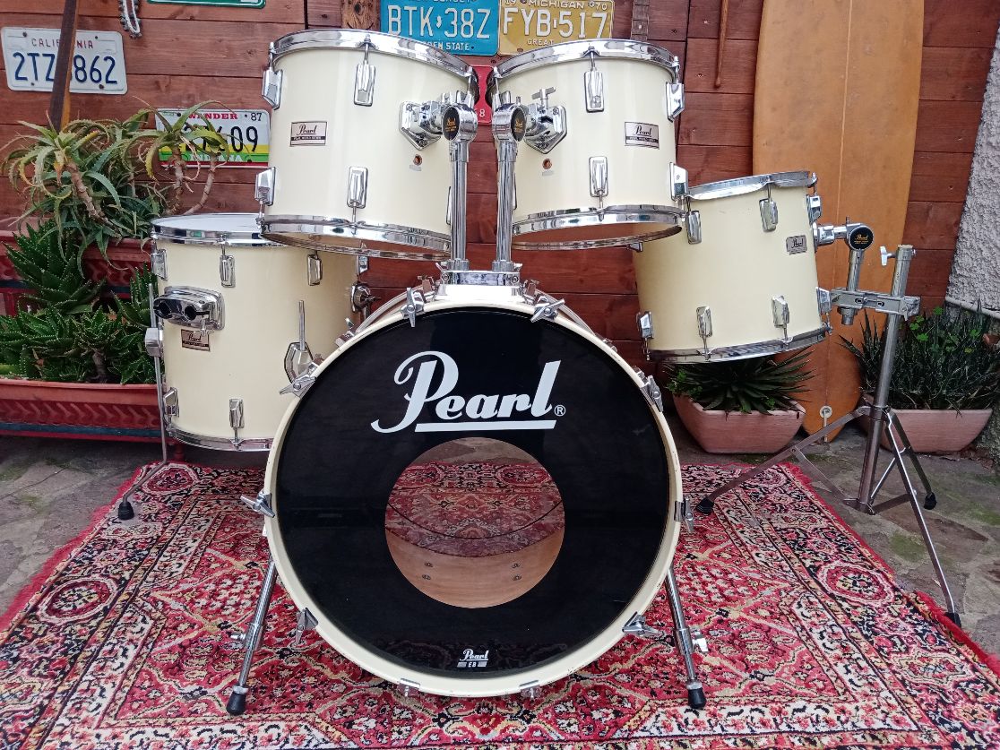 PEARL Prestige World WLX 22-D-50 Antique Ivory, 1985.