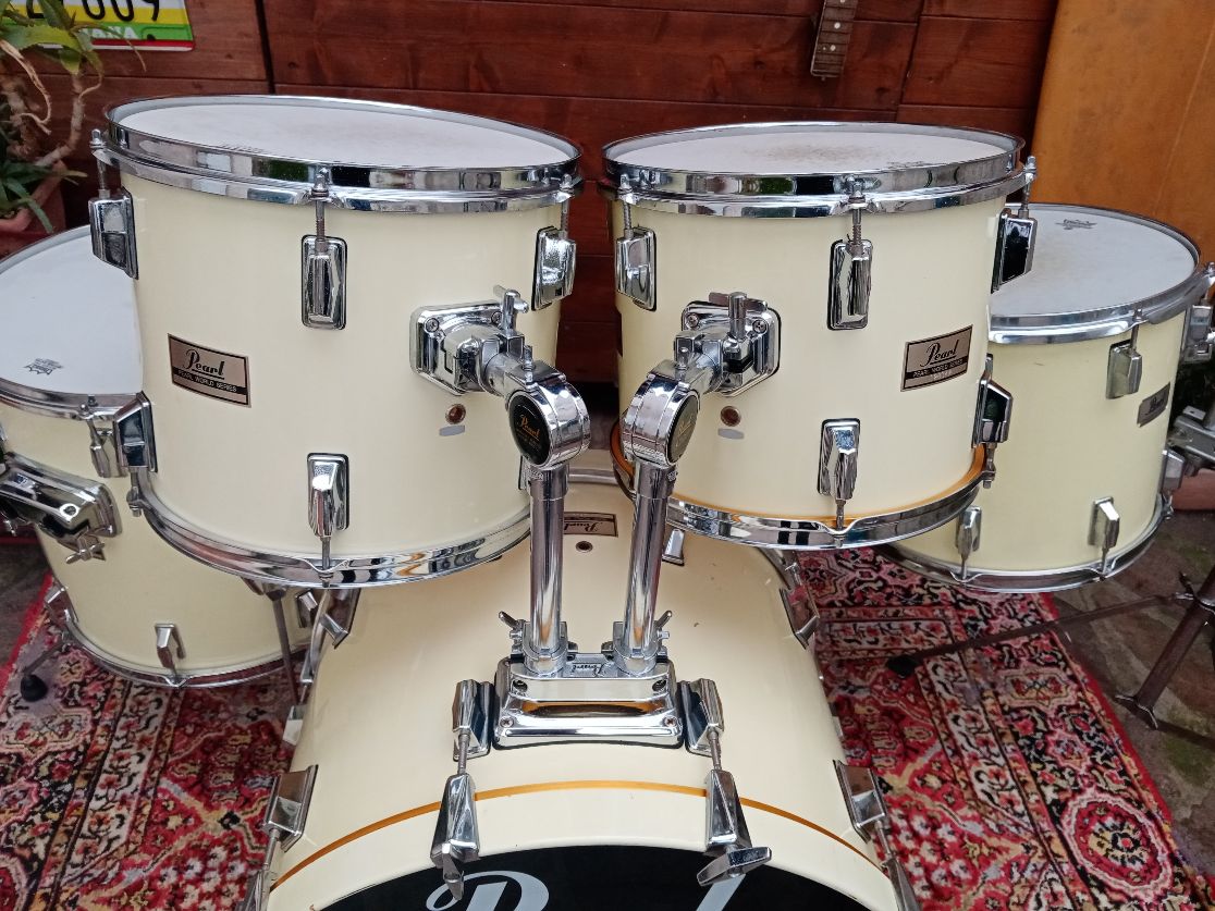 PEARL Prestige World WLX 22-D-50 Antique Ivory, 1985.