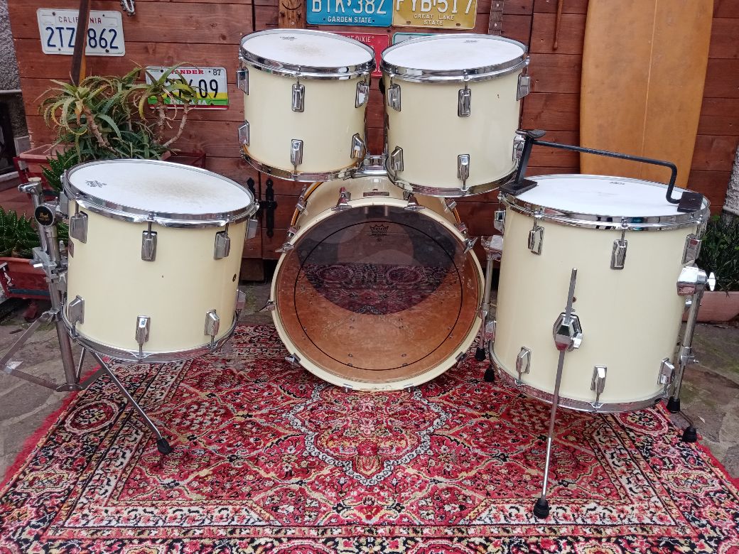 PEARL Prestige World WLX 22-D-50 Antique Ivory, 1985.