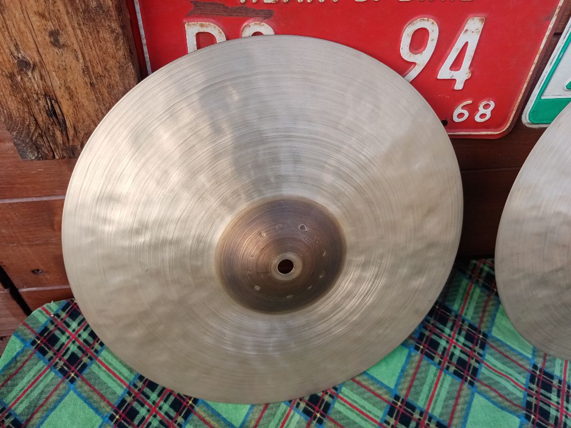 ZILDJIAN K Constantinople 13", customized by Heather Stine.