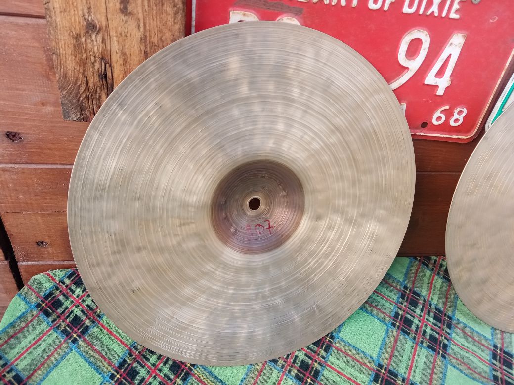 ZILDJIAN K Constantinople 13", customized by Heather Stine.