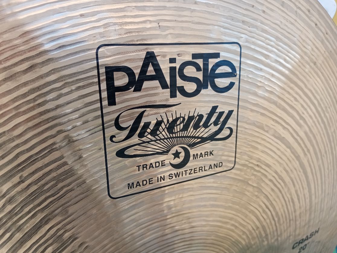 PAISTE Twenty 20” Crash, nuovo.