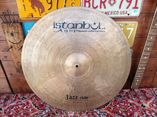 ISTANBUL Agop Special Edition 24” Jazz Ride, usato.