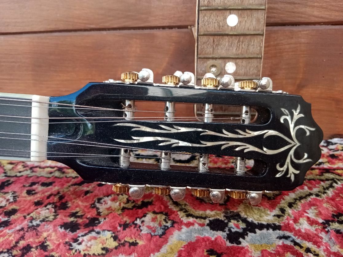 MATSIKAS Greek Bouzouki BZ8-361 elettrificato. Usato.