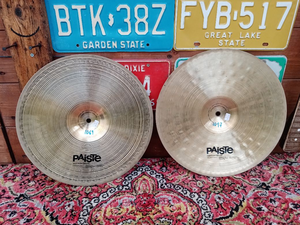 PAISTE Signature 14" Medium Hi Hat, usato.