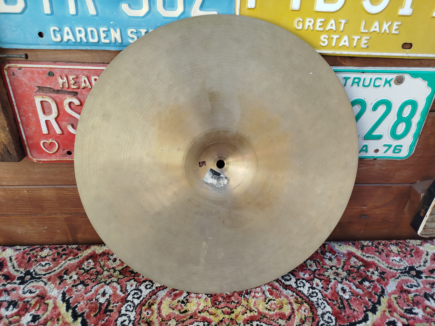 ZILDJIAN K 16" Dark Crash used, 2007.
