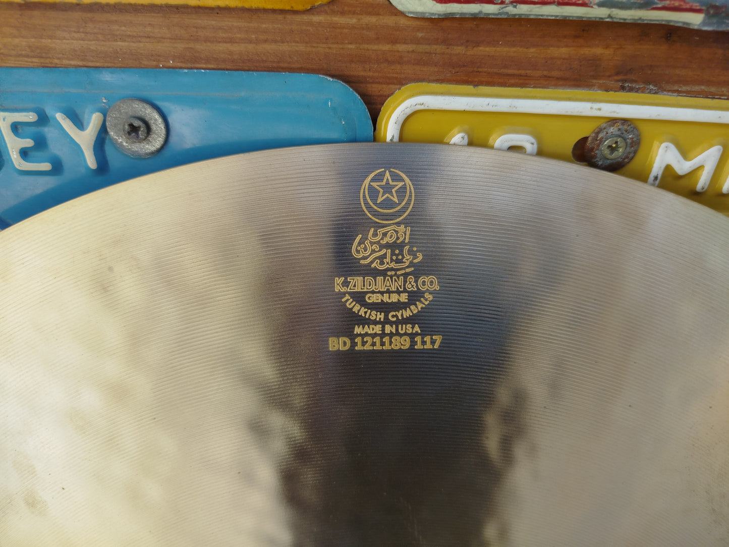 ZILDJIAN K 20" Ride used, 2017.