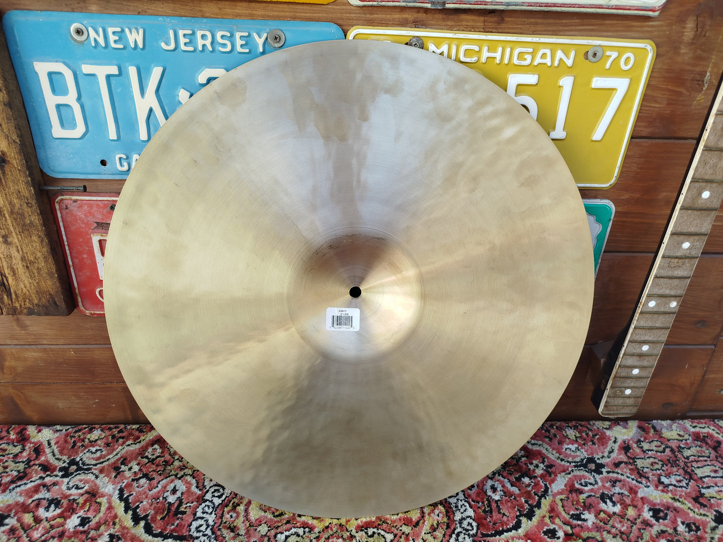 ZILDJIAN K 20" Ride used, 2017.
