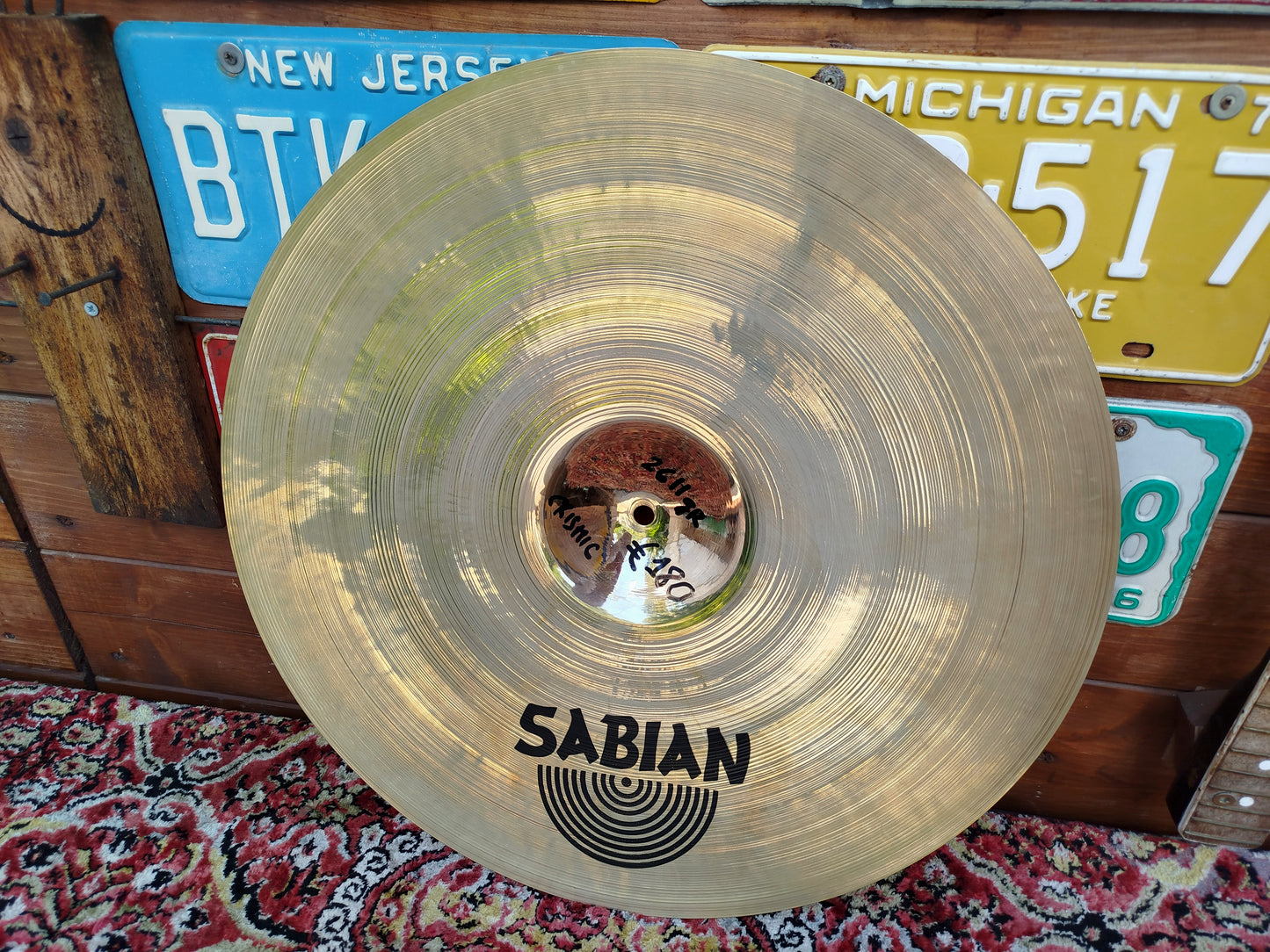 SABIAN AAX 20" Stage Ride, usato.