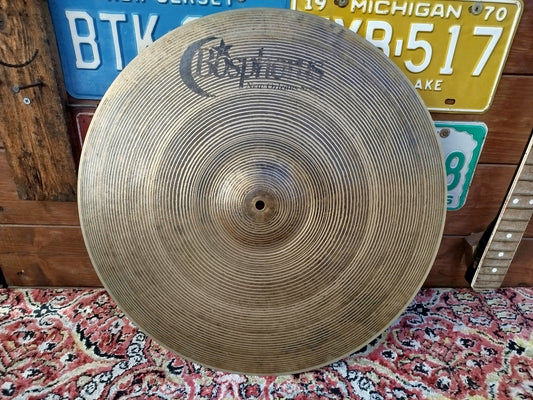 BOSPHORUS New Orleans 20" Ride, usato.