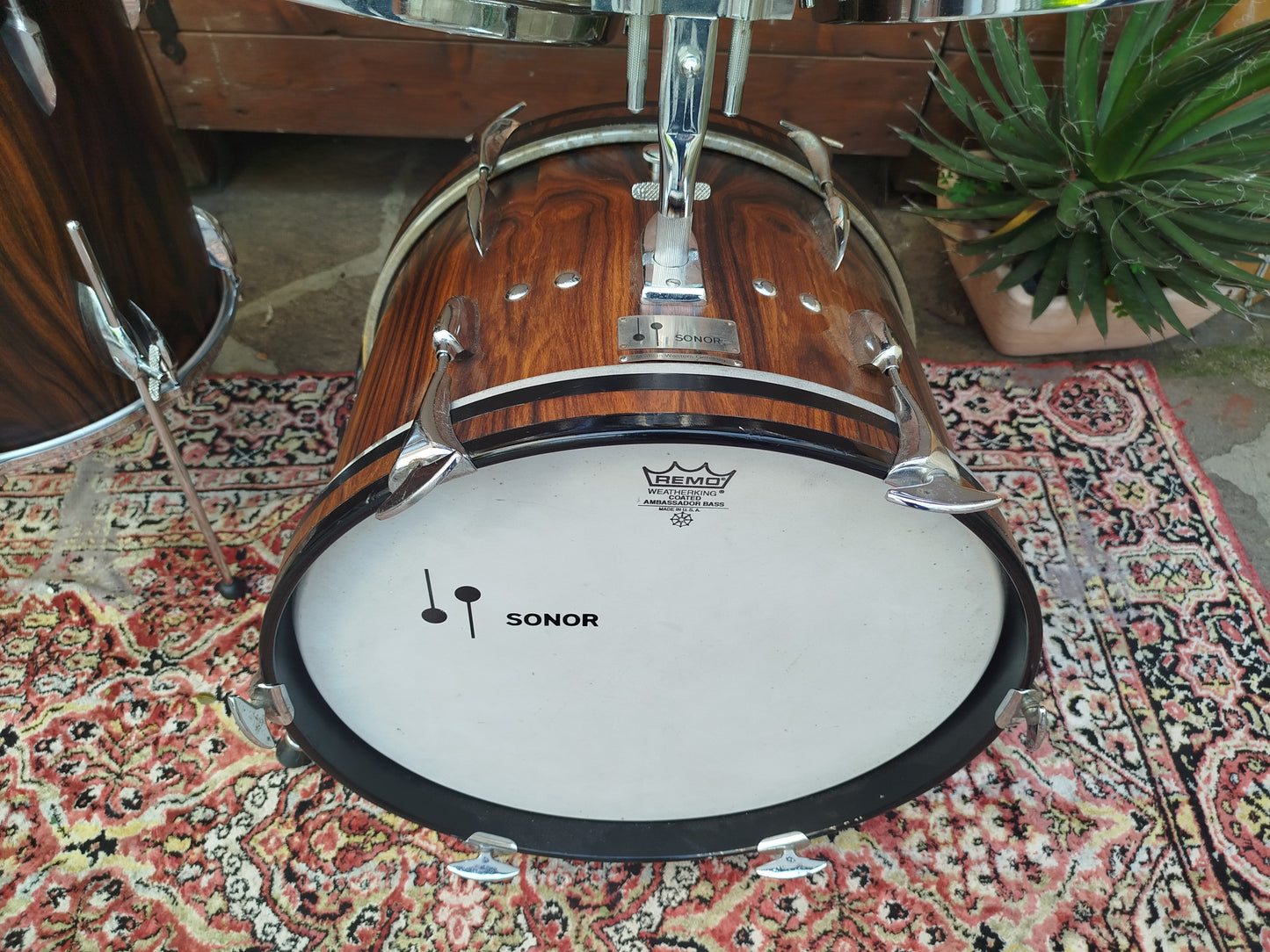 SONOR Teardrop Rosewood Jazz, 1970s.