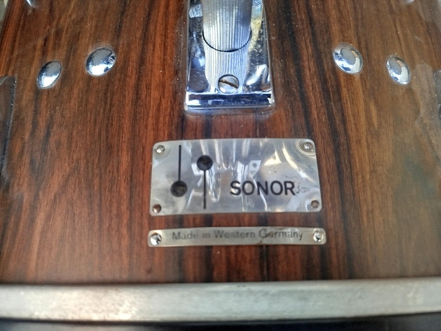 SONOR Teardrop Rosewood Jazz, 1970s.