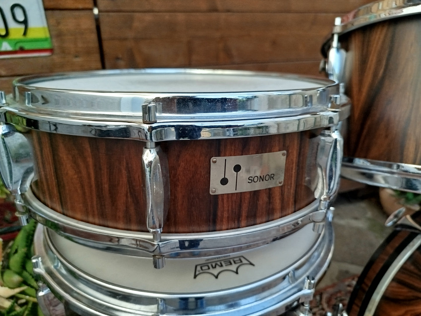 SONOR Teardrop Rosewood Jazz, 1970s.
