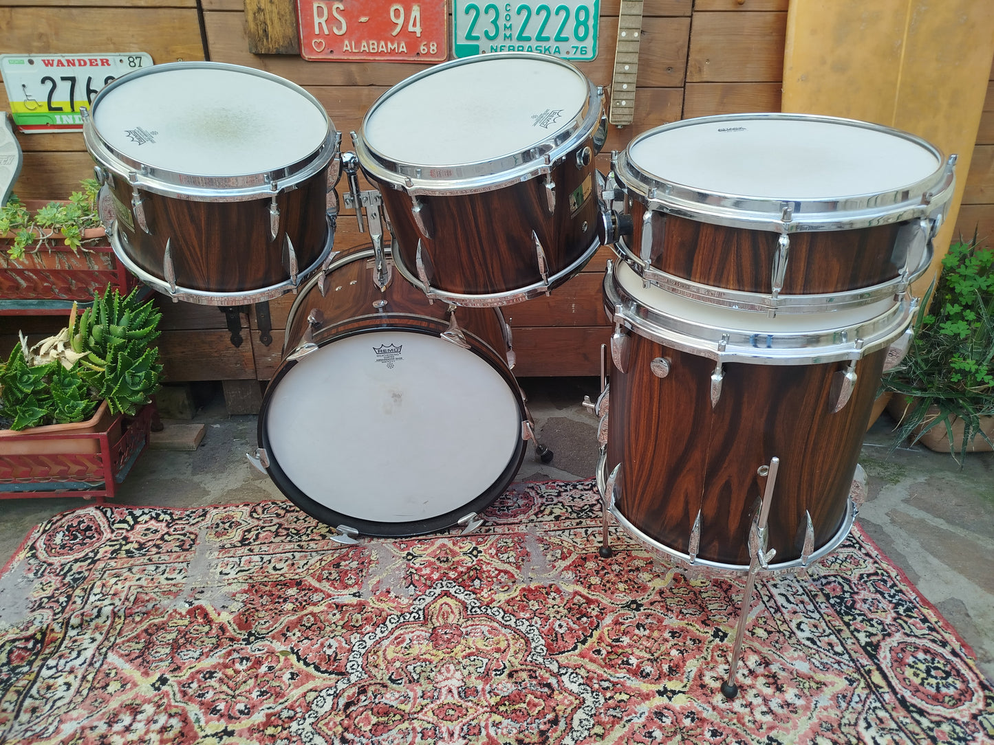 SONOR Teardrop Rosewood Jazz, 1970s.