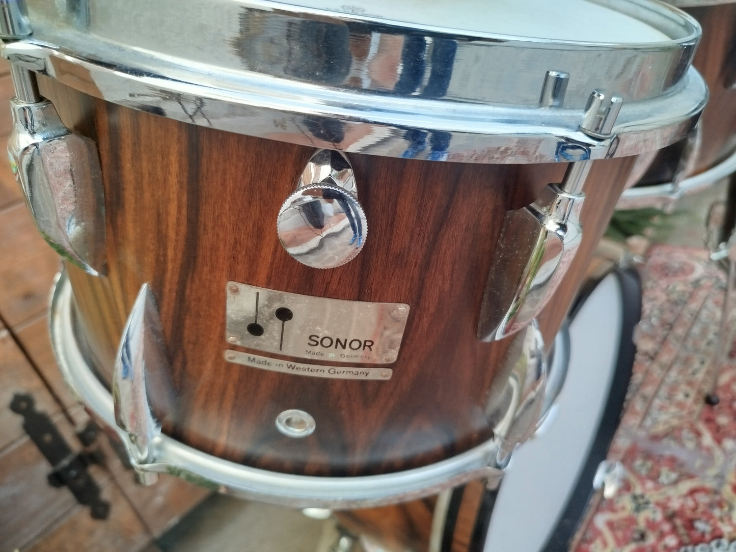 SONOR Teardrop Rosewood Jazz, 1970s.