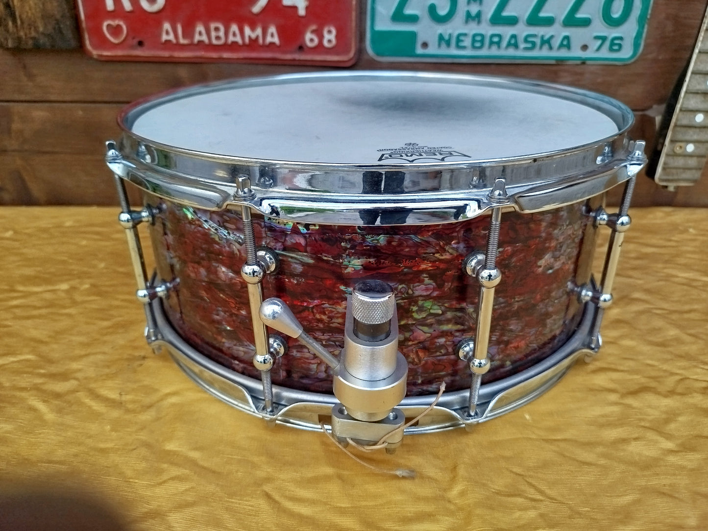 C&C DRUM Co. 14"x6" rullante usato.