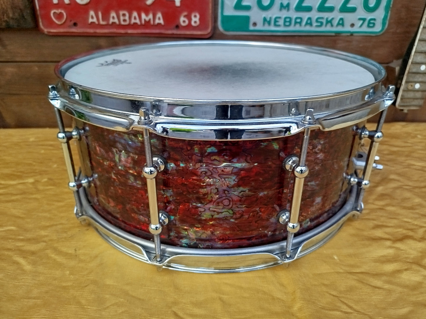 C&C DRUM Co. 14"x6" rullante usato.