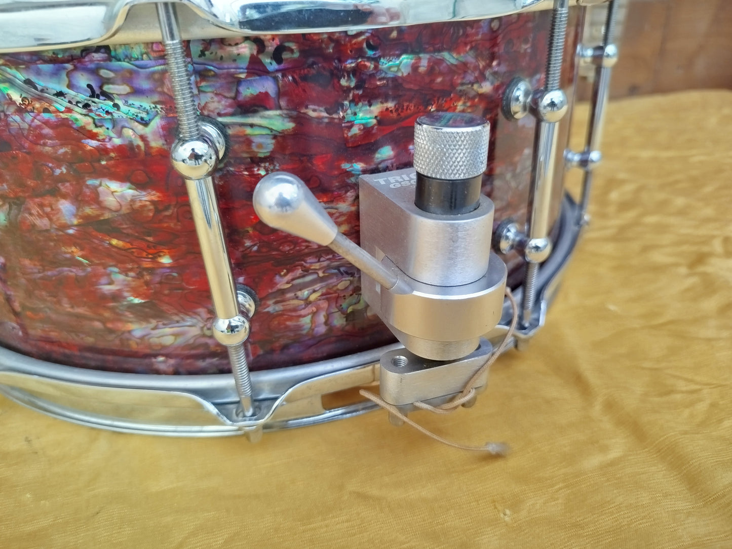 C&C DRUM Co. 14"x6" rullante usato.