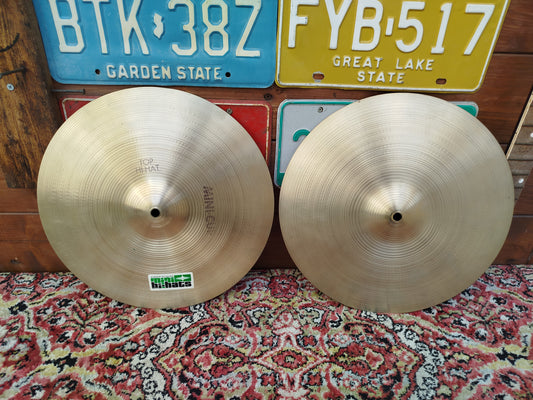 ZILDJIAN A 14" Mini Cup Hi Hat 1970s, NOS.
