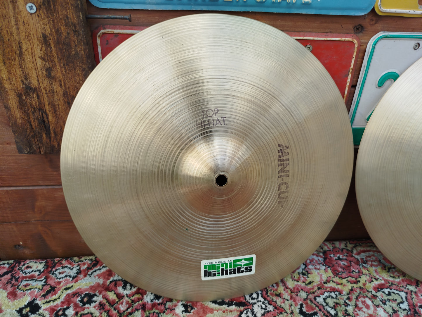 ZILDJIAN A 14" Mini Cup Hi Hat 1970s, NOS.