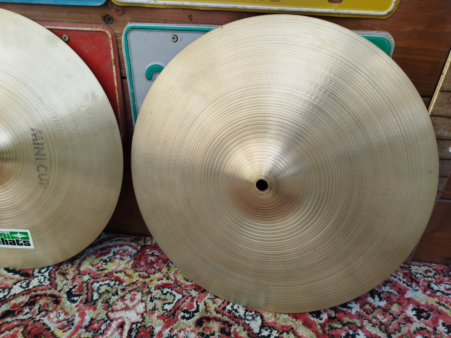 ZILDJIAN A 14" Mini Cup Hi Hat 1970s, NOS.