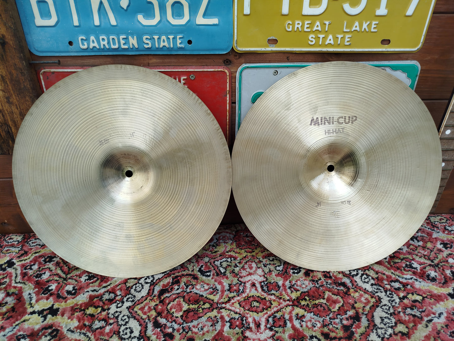 ZILDJIAN A 14" Mini Cup Hi Hat 1970s, NOS.