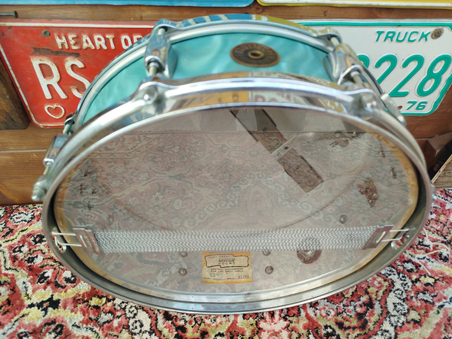GRETSCH Progressive Max Roach 14"x4", 1962.