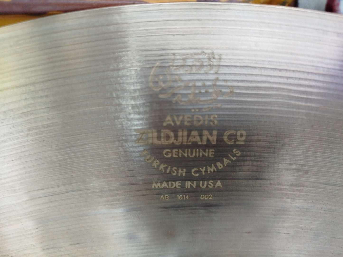 ZILDJIAN A 22" Prototype Ride 2012, usato.