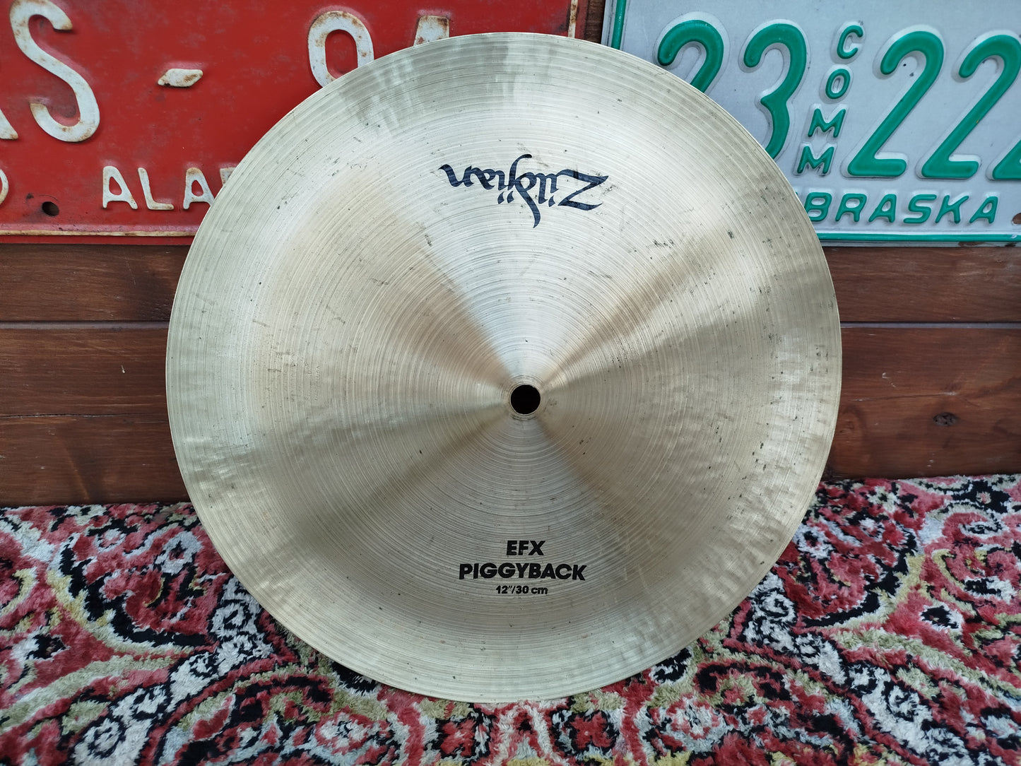ZILDJIAN A 12" EFX Piggyback, 1990s, usato.